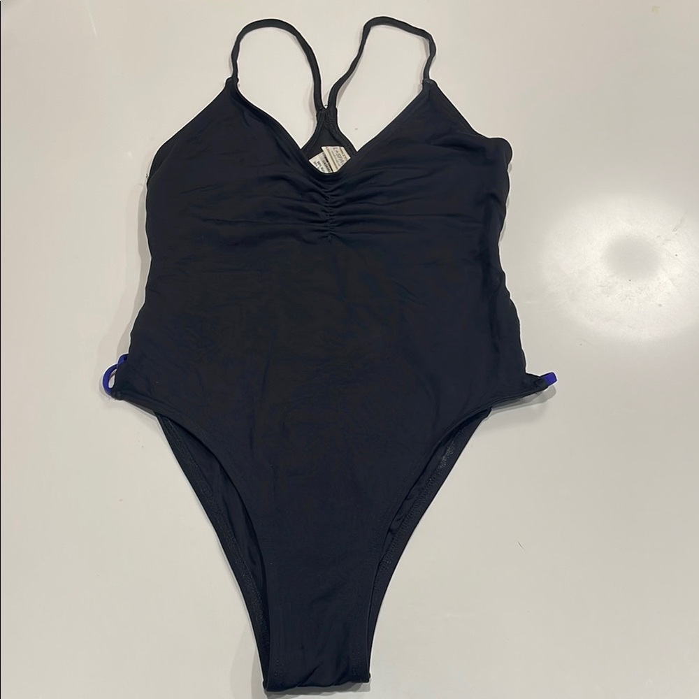 L Space Black One-Piece Swimsuit